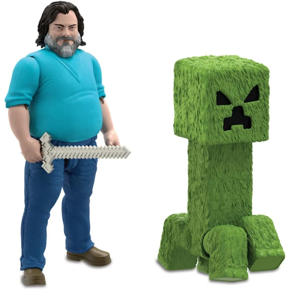 BONECO E PERSONAGEM MINECRAFT FILME FIG. 30CM (S) MATTEL (UNIDADE) - imagem 6