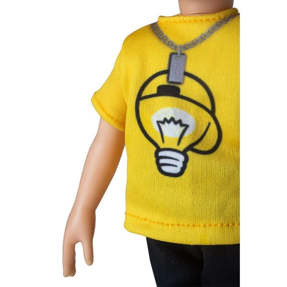 BONECO E PERSONAGEM DOS ROSA LEOZIN 25CM BABY BRINK (UNIDADE) - imagem 5