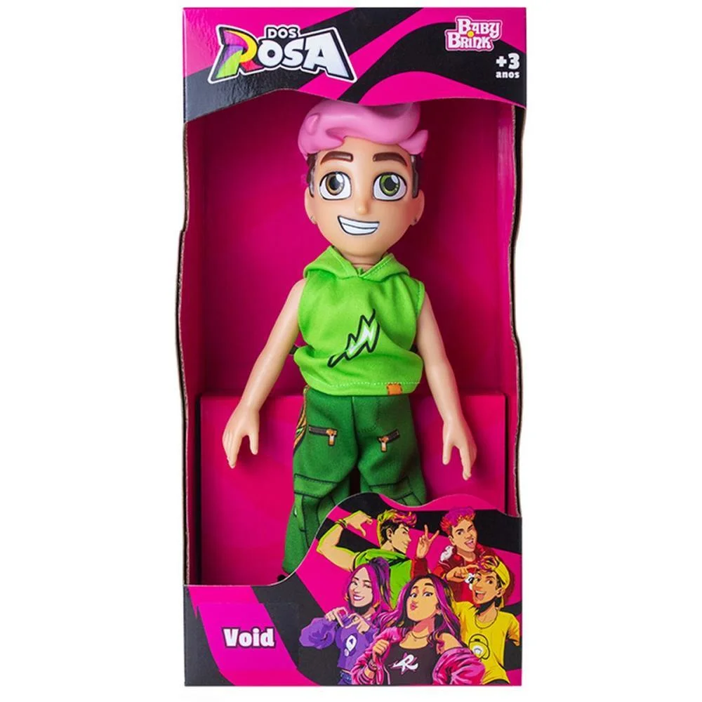 BONECO E PERSONAGEM DOS ROSA VOID 25CM BABY BRINK (UNIDADE) - imagem 8
