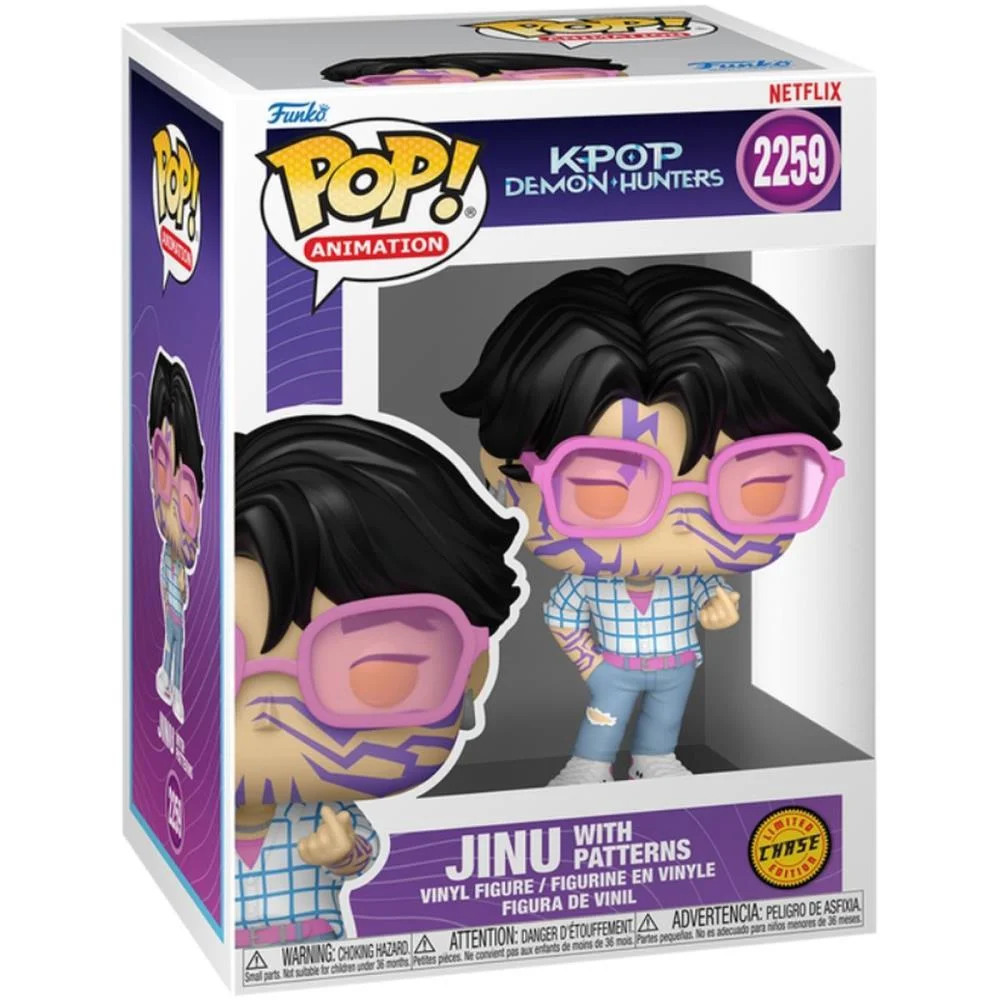 BONECO E PERSONAGEM FUNKO POP GUERR DO K-POP JINU CANDIDE (UNIDADE) - imagem 6