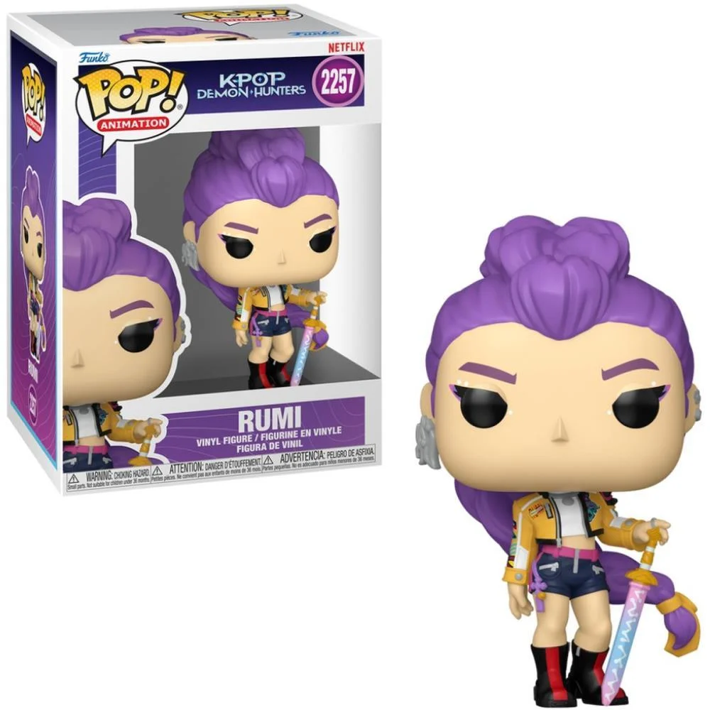 BONECO E PERSONAGEM FUNKO POP GUERR DO K-POP RUMI CANDIDE (UNIDADE) - imagem 3