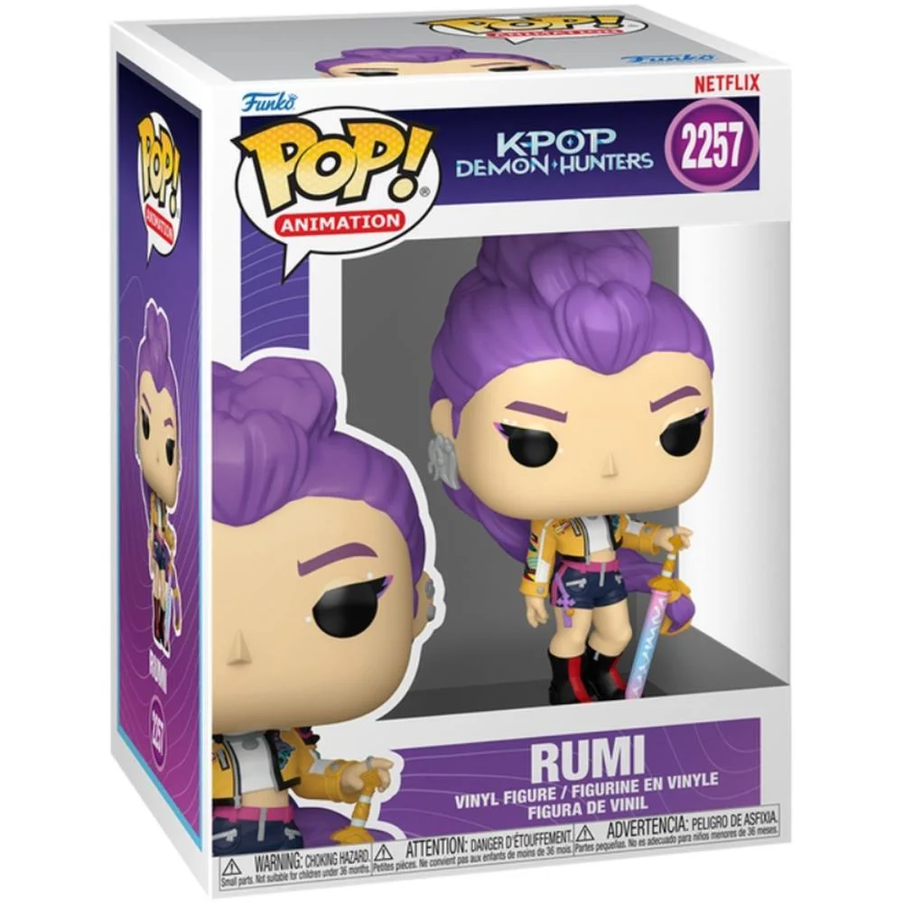 BONECO E PERSONAGEM FUNKO POP GUERR DO K-POP RUMI CANDIDE (UNIDADE) - imagem 5