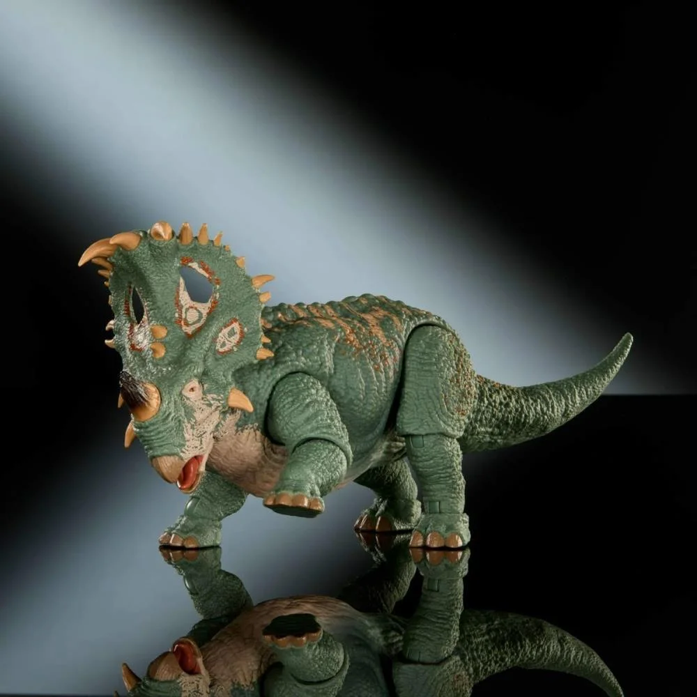 BONECO E PERSONAGEM JW HAMMOND SINOCERATOPS MATTEL (UNIDADE) - imagem 8