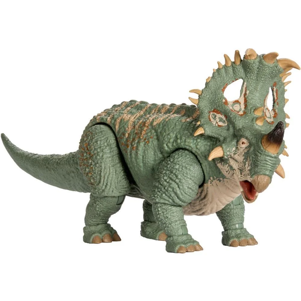 BONECO E PERSONAGEM JW HAMMOND SINOCERATOPS MATTEL (UNIDADE) - imagem 9