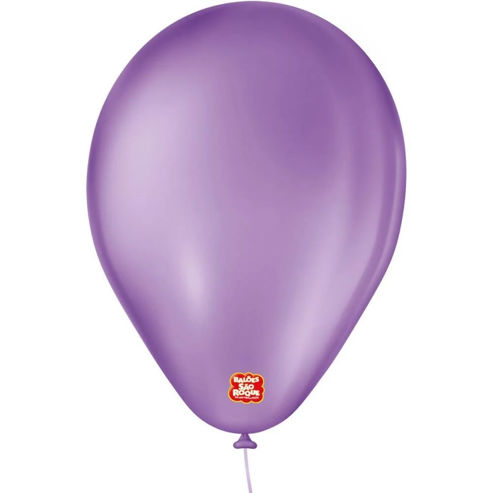 BALÃO 6,5 LISO ROXO CLASSIC SAO ROQUE COM 50 UNIDADES - imagem 2