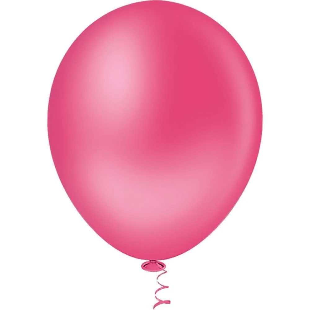BALAO 9 LISO PINK GRAN FESTA RIBERBALL (PCT.C/50) - imagem 2