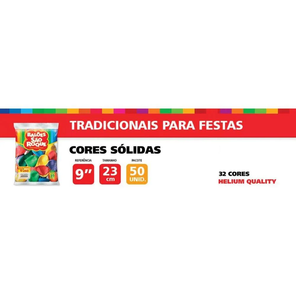 BALAO 9 LISO NEW PINK SAO ROQUE (PCT.C/50) - imagem 4