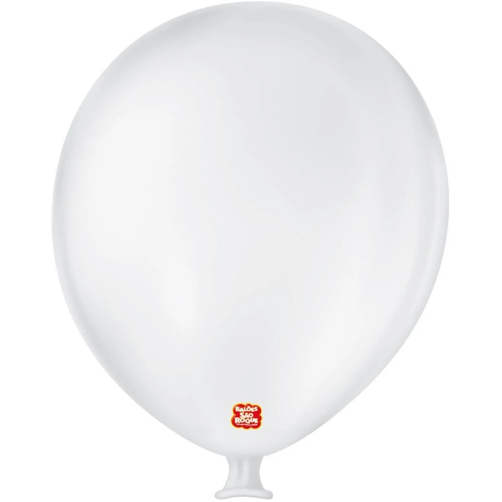 BALAO GIGANTE LISO BRANCO SAO ROQUE  - imagem 3