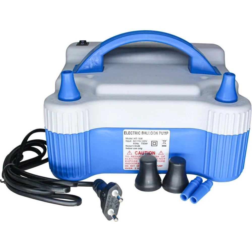 MAQUINA PARA ENCHER BALAO INFLADOR ELETRICO 2BICOS 110V KLF FESTAS  - imagem 3