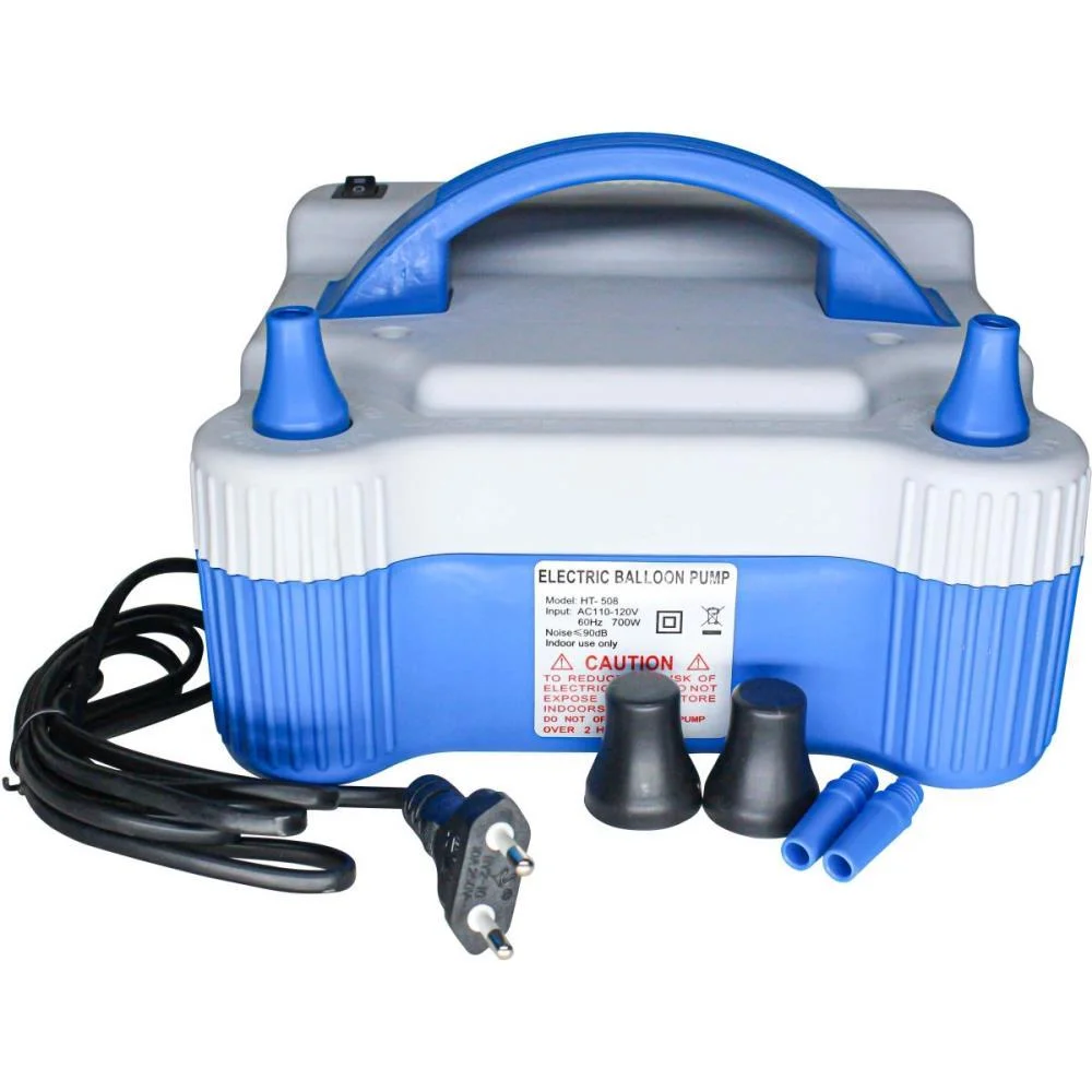 MAQUINA PARA ENCHER BALAO INFLADOR ELETRICO 2BICOS 220V KLF FESTAS  - imagem 3