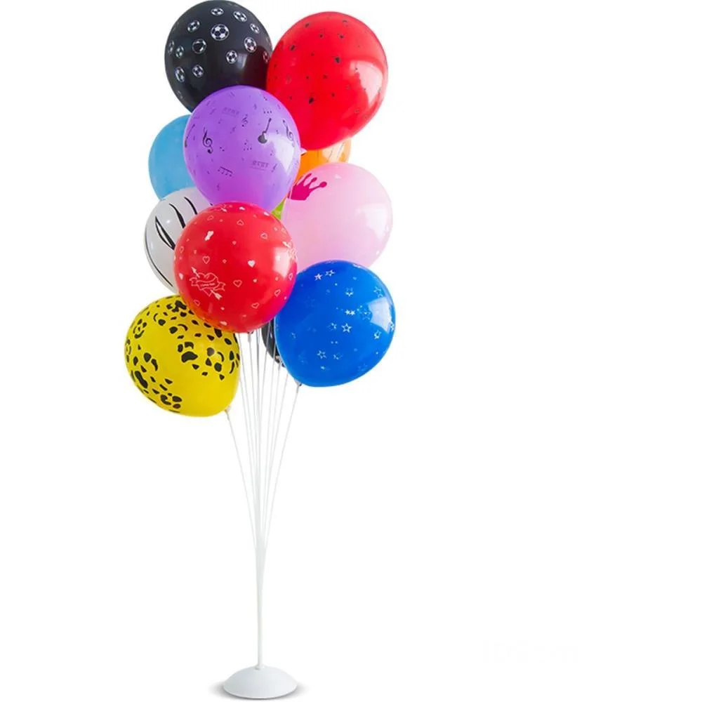 SUPORTE PARA BALAO KIT ARRANJO CHAO 105CM 12HASTE KLF FESTAS  - imagem 3