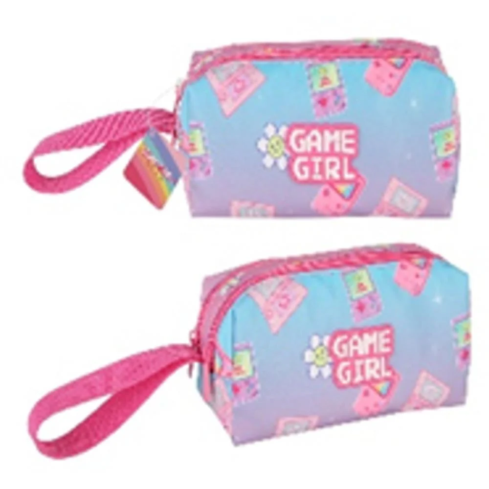 ESTOJO SIMPLES GAMER GIRL C/ALÇA TECIDO CONTACT (UNIDADE) - imagem 3