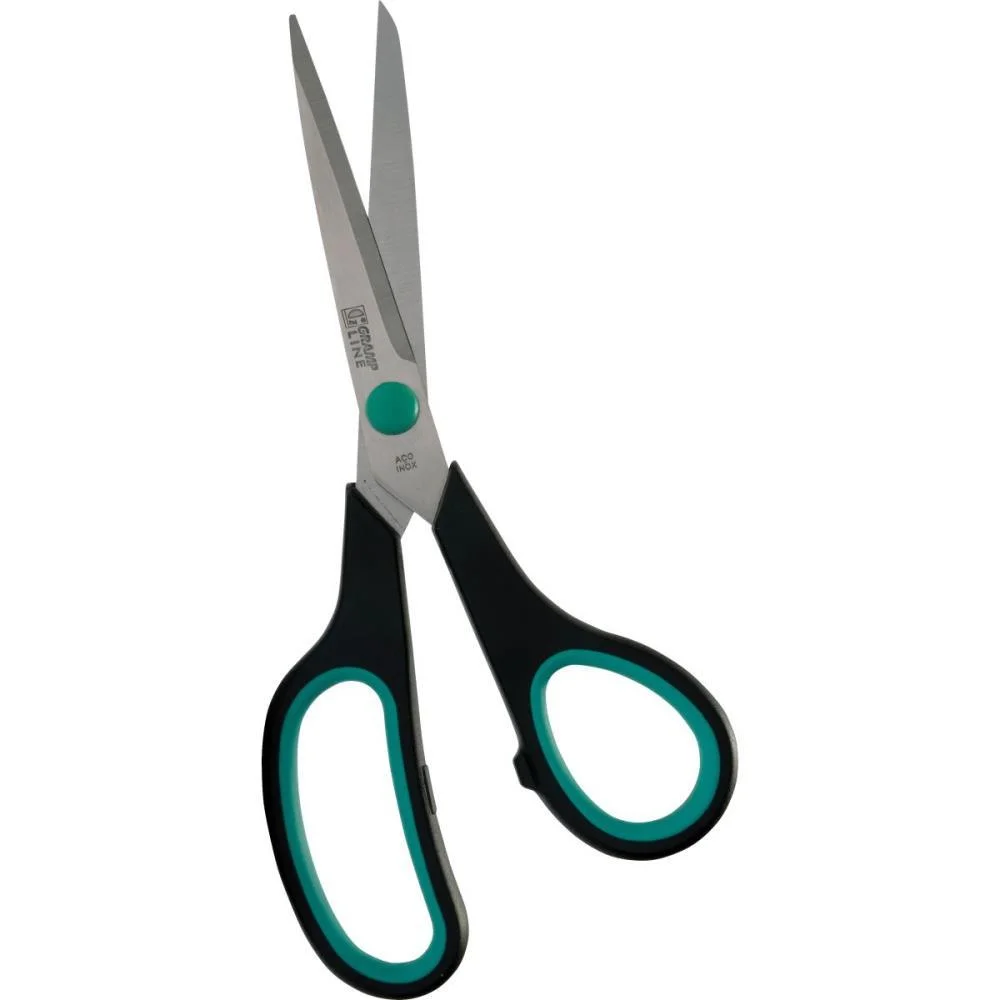 TESOURA G-9908 INOX CABO PR.EMBOR.21CM GRAMP LINE (BLISTER) - imagem 4