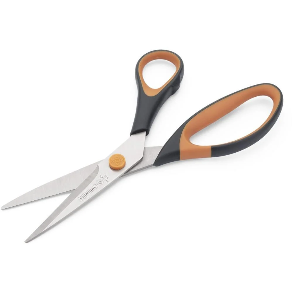 TESOURA MULTIUSO 3700 LARANJA/GF 22CM MUNDIAL (BLISTER) - imagem 4