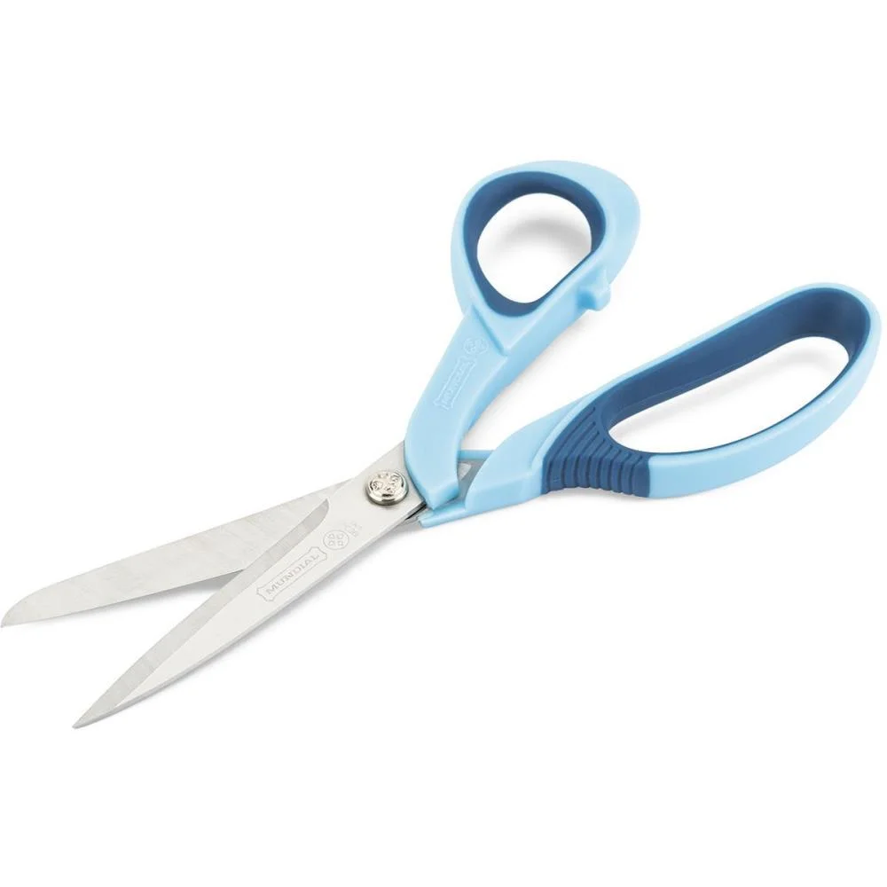 TESOURA COSTURA AZUL SUPER EDGE 19CM MUNDIAL (BLISTER) - imagem 4