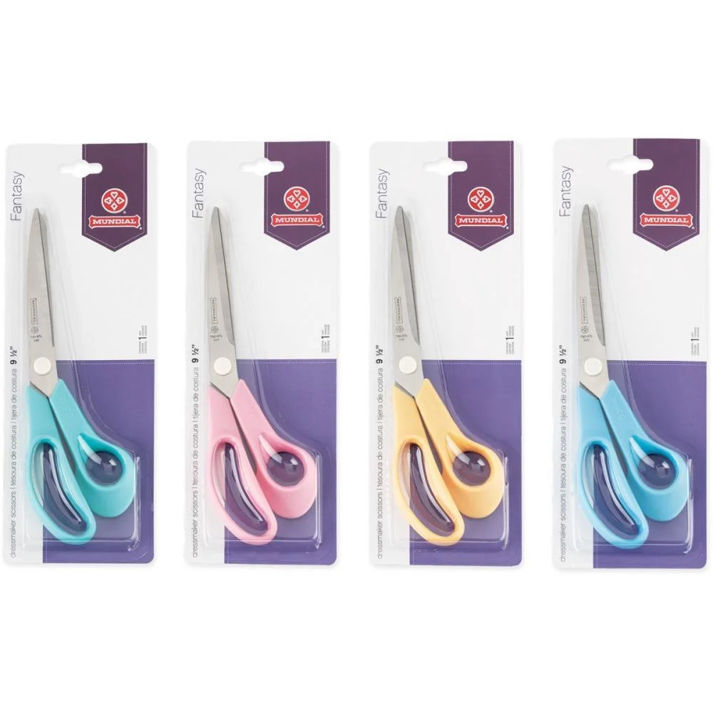 TESOURA COSTURA MISTO FANTASY 24CM (S) MUNDIAL (BLISTER) - imagem 4