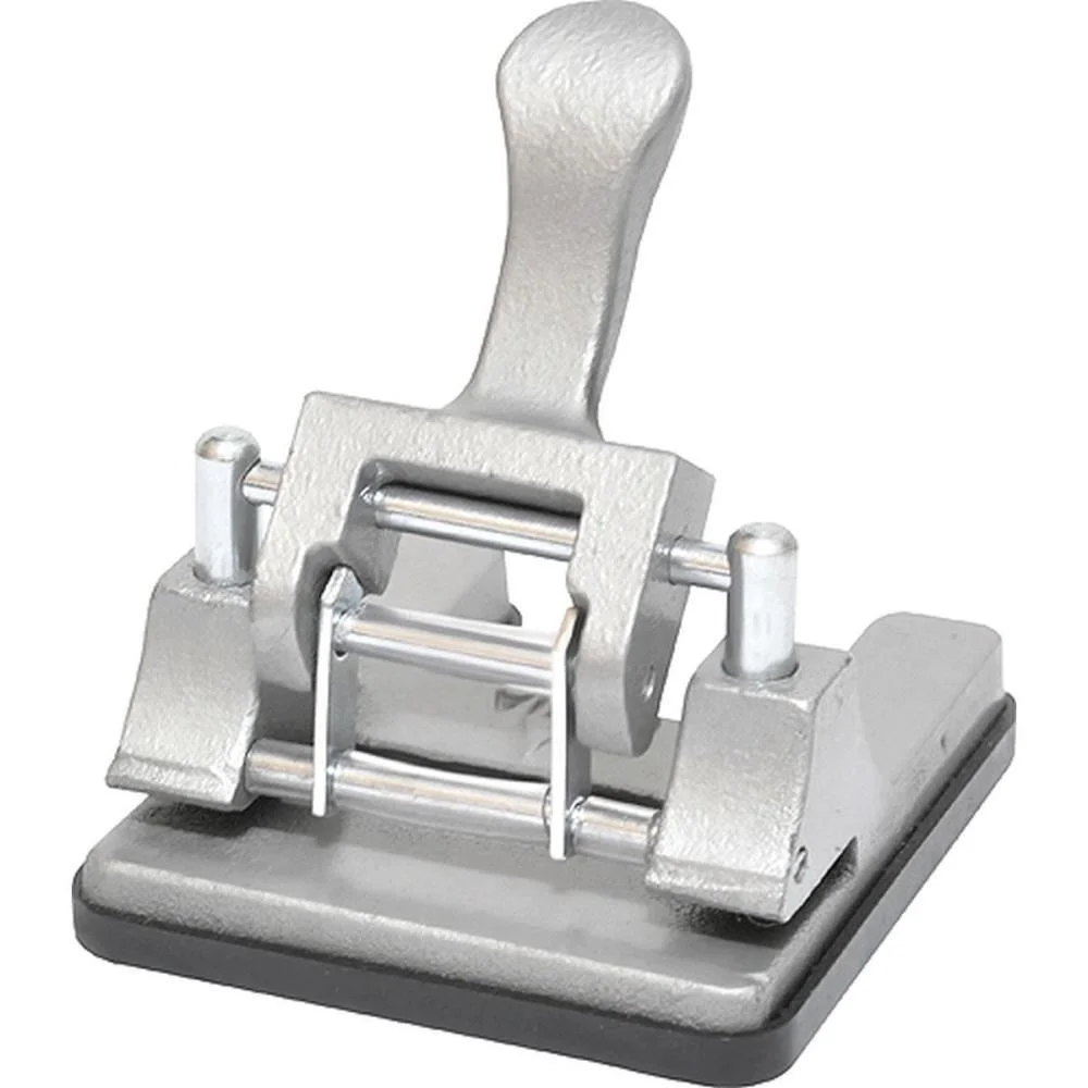 PERFURADOR DE PAPEL FERRO FUNDIDO P/ 30 FLS. CINZA CAVIA (UNIDADE) - imagem 3