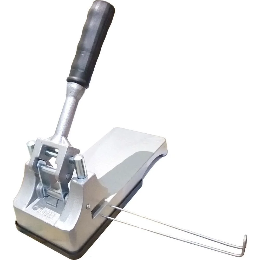 PERFURADOR DE PAPEL FERRO FUNDIDO P/100 FLS. CINZA CAVIA (UNIDADE) - imagem 2