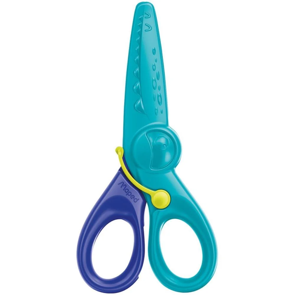 TESOURA ESCOLAR KIDIPULSE JACARE 12CM MAPED (BLISTER) - imagem 5