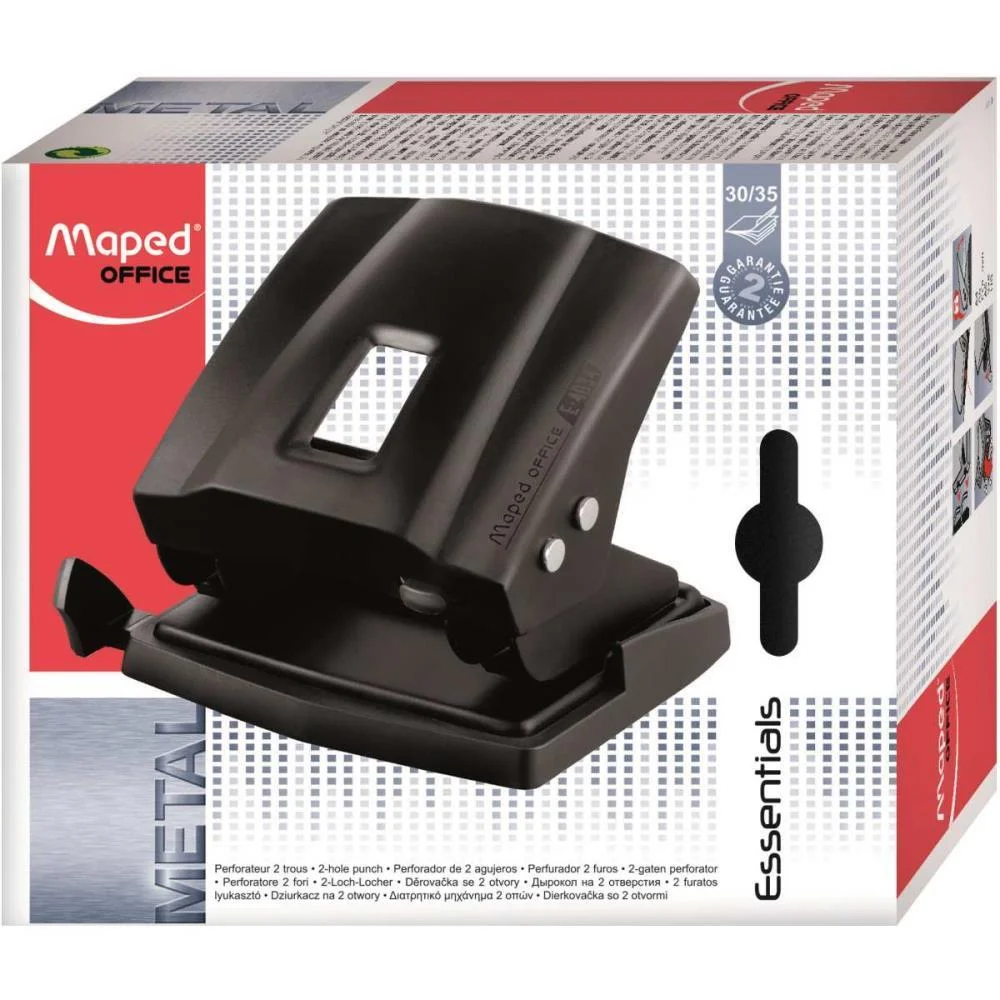 PERFURADOR DE PAPEL ESSENTIALS 4034 PT.FOSCO 35F MAPED (UNIDADE) - imagem 4