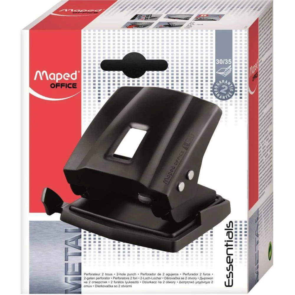 PERFURADOR DE PAPEL ESSENTIALS 4034 PT.FOSCO 35F MAPED (UNIDADE) - imagem 5