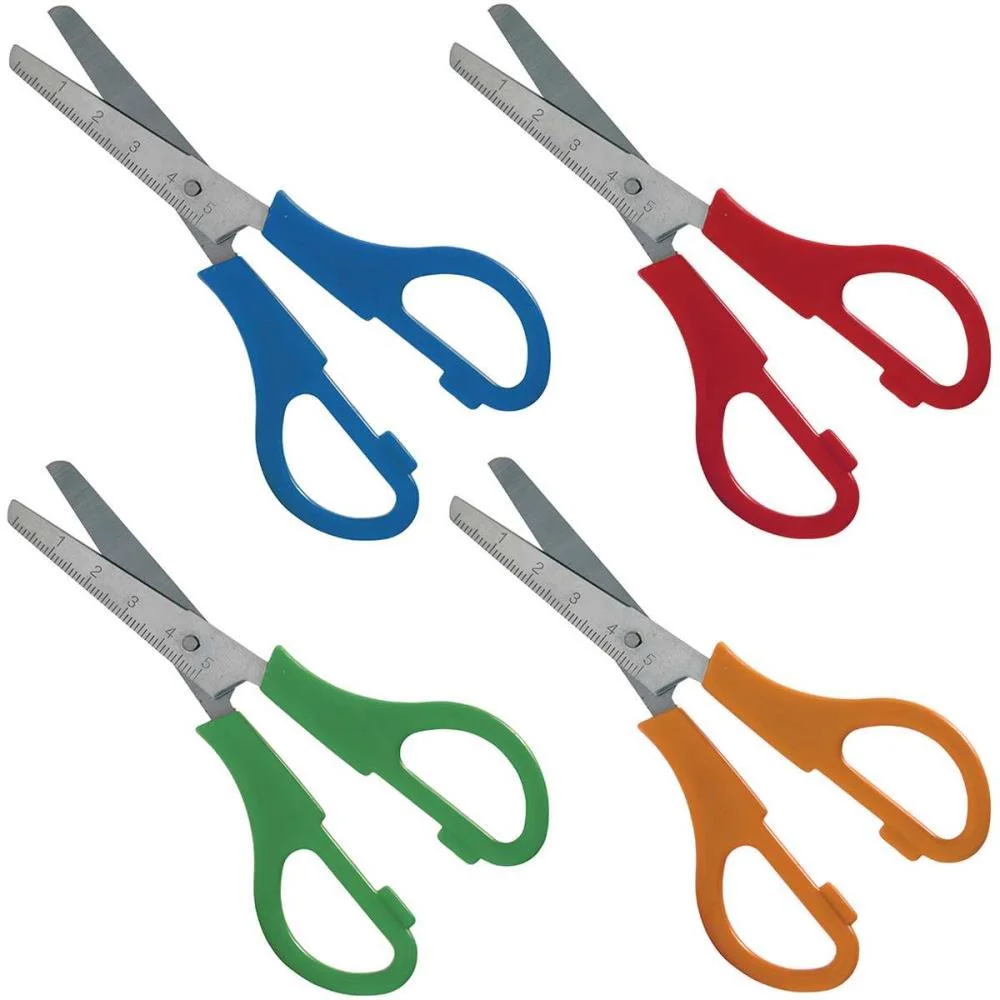 TESOURA ESCOLAR G0125 INOX CABO COLORIDO GRAMP LINE (CX.C/20) - imagem 2