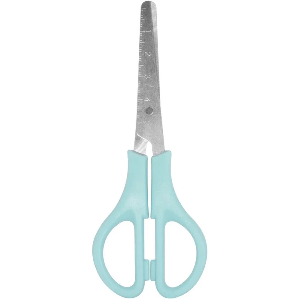 TESOURA ESCOLAR CIS KS-125P 4 CORES PASTEL SERTIC (DP.C/20) - imagem 4