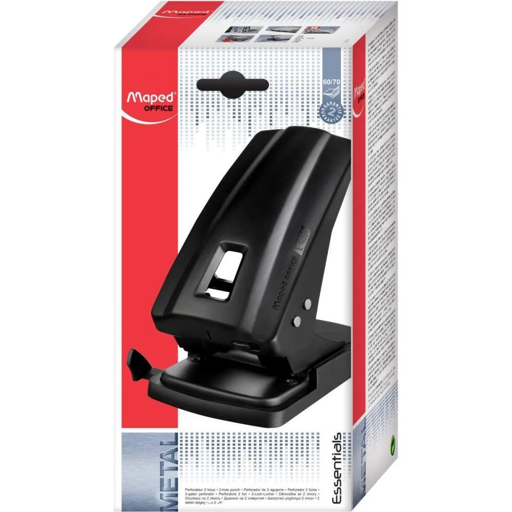 PERFURADOR DE PAPEL ESSENTIALS 4064 PT.FOSCO 70F MAPED (UNIDADE) - imagem 4