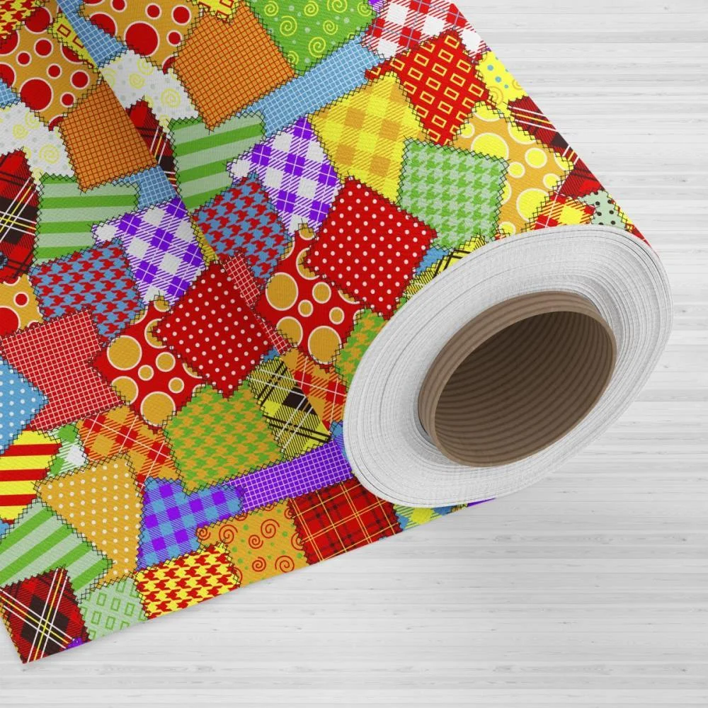 TNT ESTAMPADO 1,40M 40G XADREZ PATCH MEWI (BO-25MTS) - imagem 4