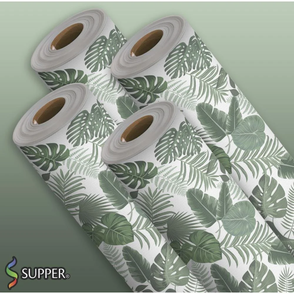 TNT ESTAMPADO 1,40M 40G FOLHAGEM SUPPER (RL-25MTS) - imagem 4