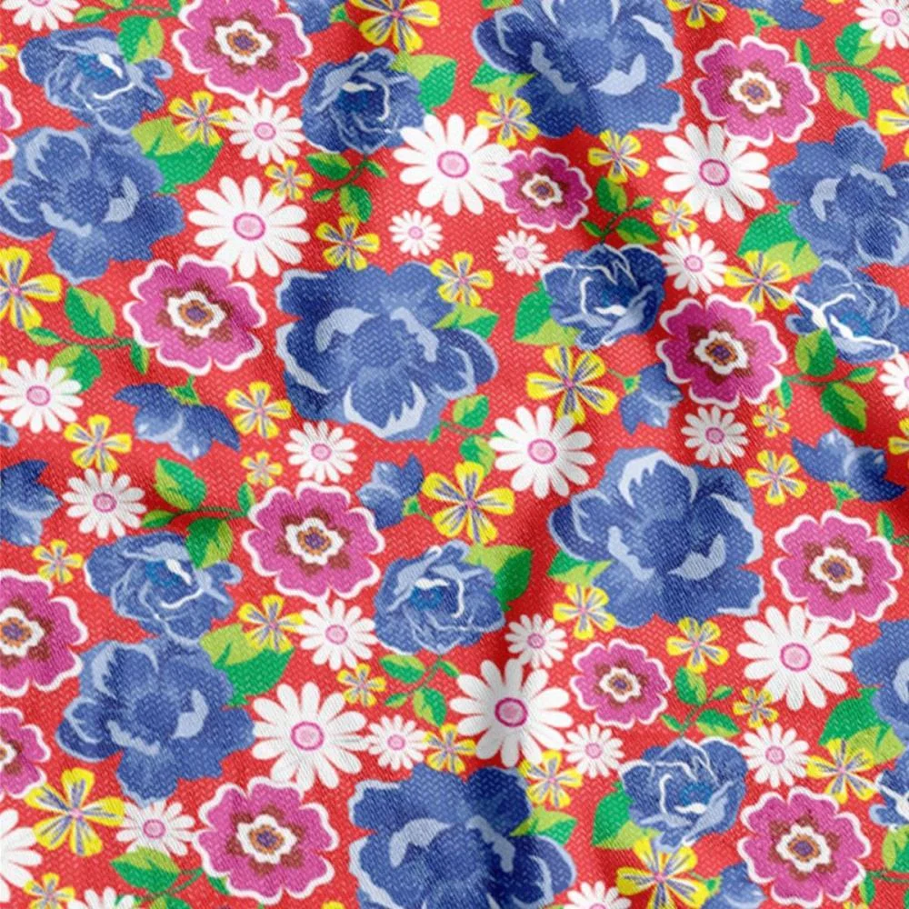 TNT ESTAMPADO 1,40M 40G CHITA VERMELHO SUPPER (RL-25MTS) - imagem 3