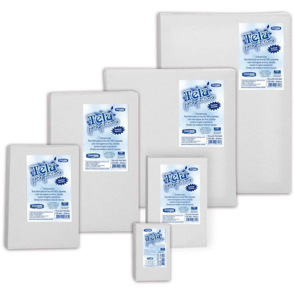 TELA PARA PINTURA 20X30CM. TECIDO C/MOLD.MADEIRA CORTIARTE (PCT.C/06) - imagem 4