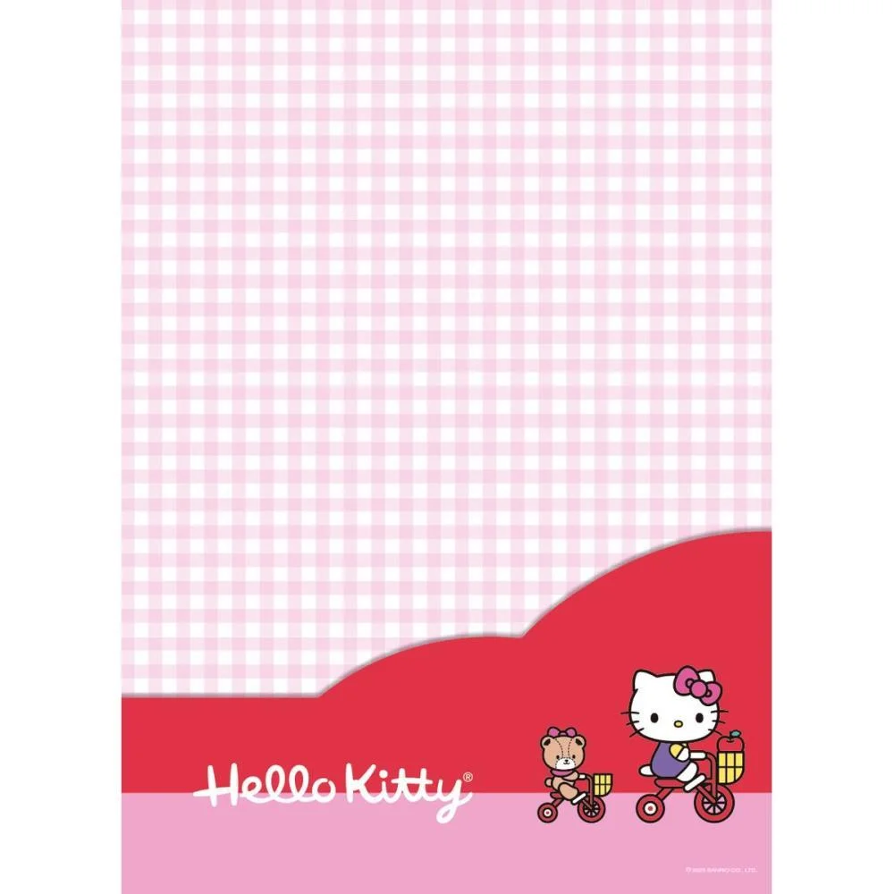 CADERNO 01X1 CAPA DURA HELLO KITTY 80FLS. I.A JANDAIA (PCT.C/04) - imagem 8