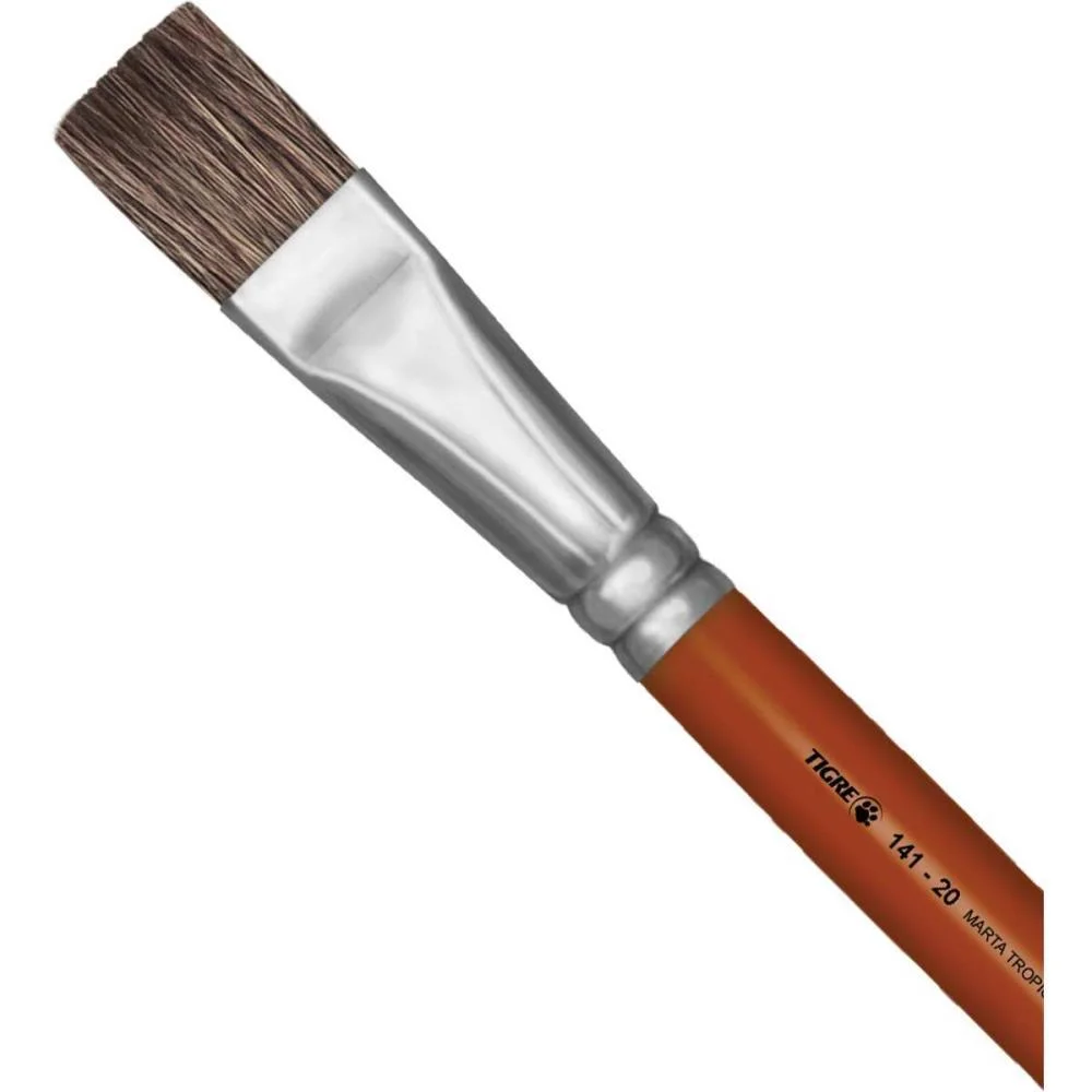 PINCEL ARTESANAL CHATO 141 N.20 MARTA TROPICAL PINCEIS TIGRE (CT.C/06) - imagem 2