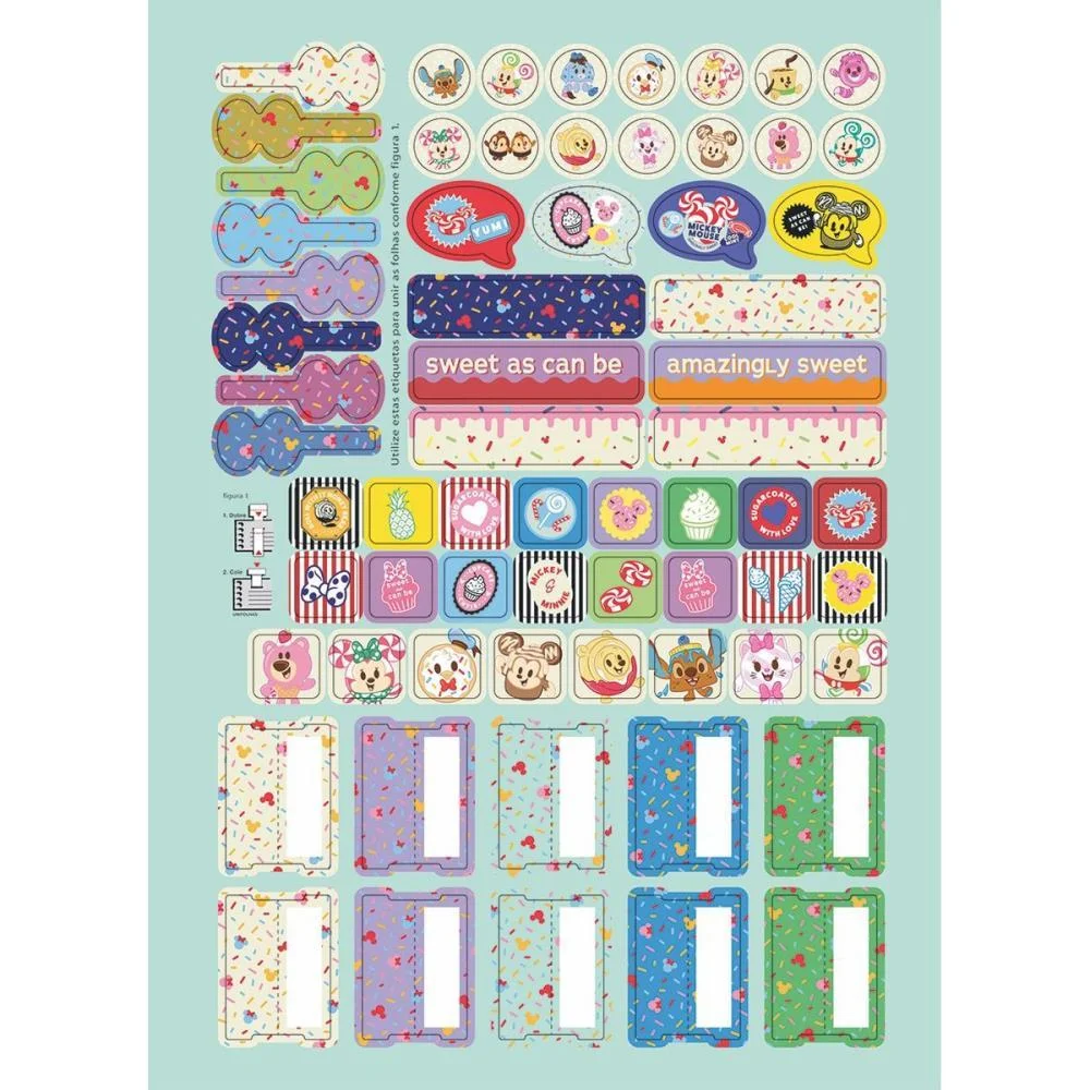 CADERNO 01X1 CAPA DURA DISNEY MUNCHILLINGS 80FLS JANDAIA (PCT.C/04) - imagem 11