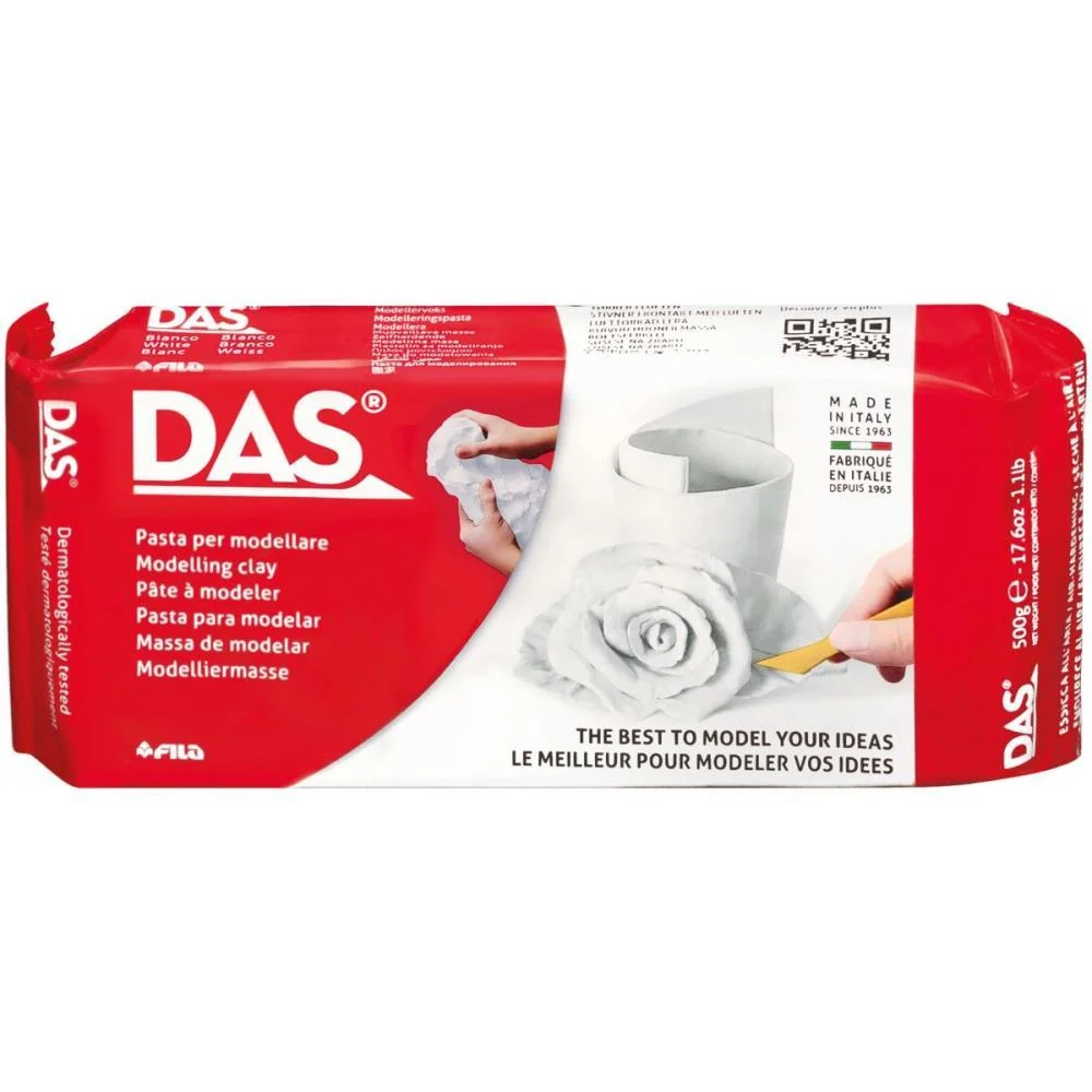 MASSA DE PORCELANA FRIA DAS 500G BRANCA CANSON  - imagem 3