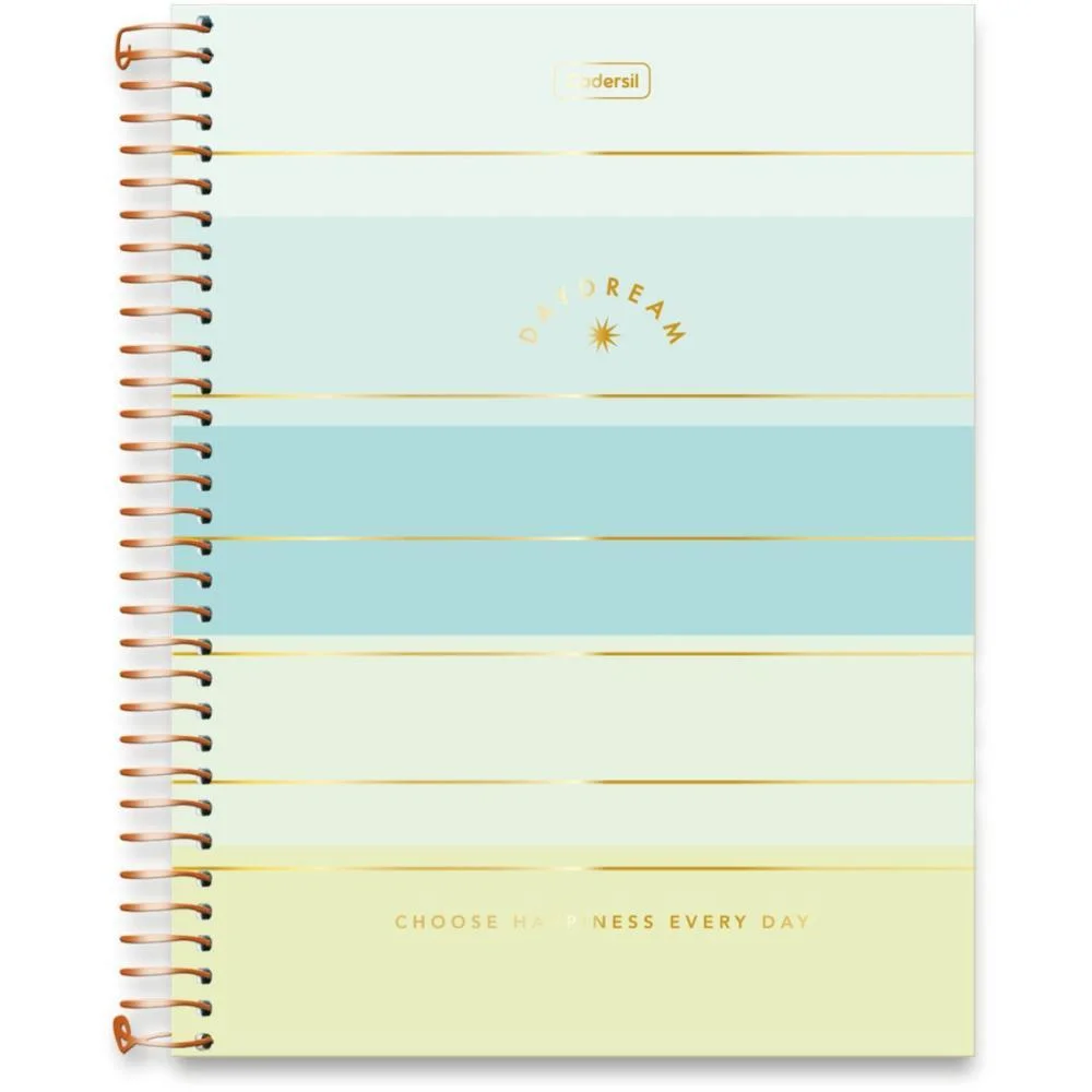 CADERNO 01X1 CAPA DURA DAYDREAM 2EM1 C/PLANNER 88FLS CADERSIL (PCT.C/04) - imagem 12