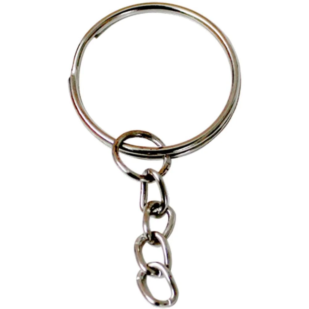 ARTESANATO ARGOLA CHAVEIRO CORRENTE 25MM KIT (PCT.C/100) - imagem 3