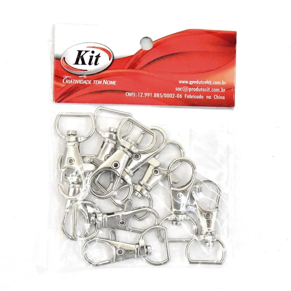 ARTESANATO MOSQUETAO 39MM NIQUELADO KIT (PCT.C/10) - imagem 4