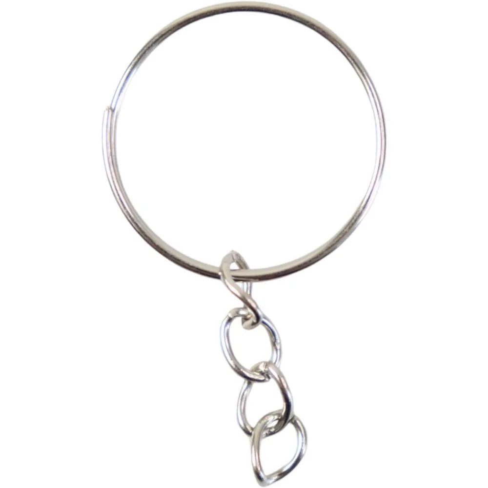 ARTESANATO ARGOLA CHAVEIRO NIQUELADA 20MM KIT (PCT.C/250) - imagem 3