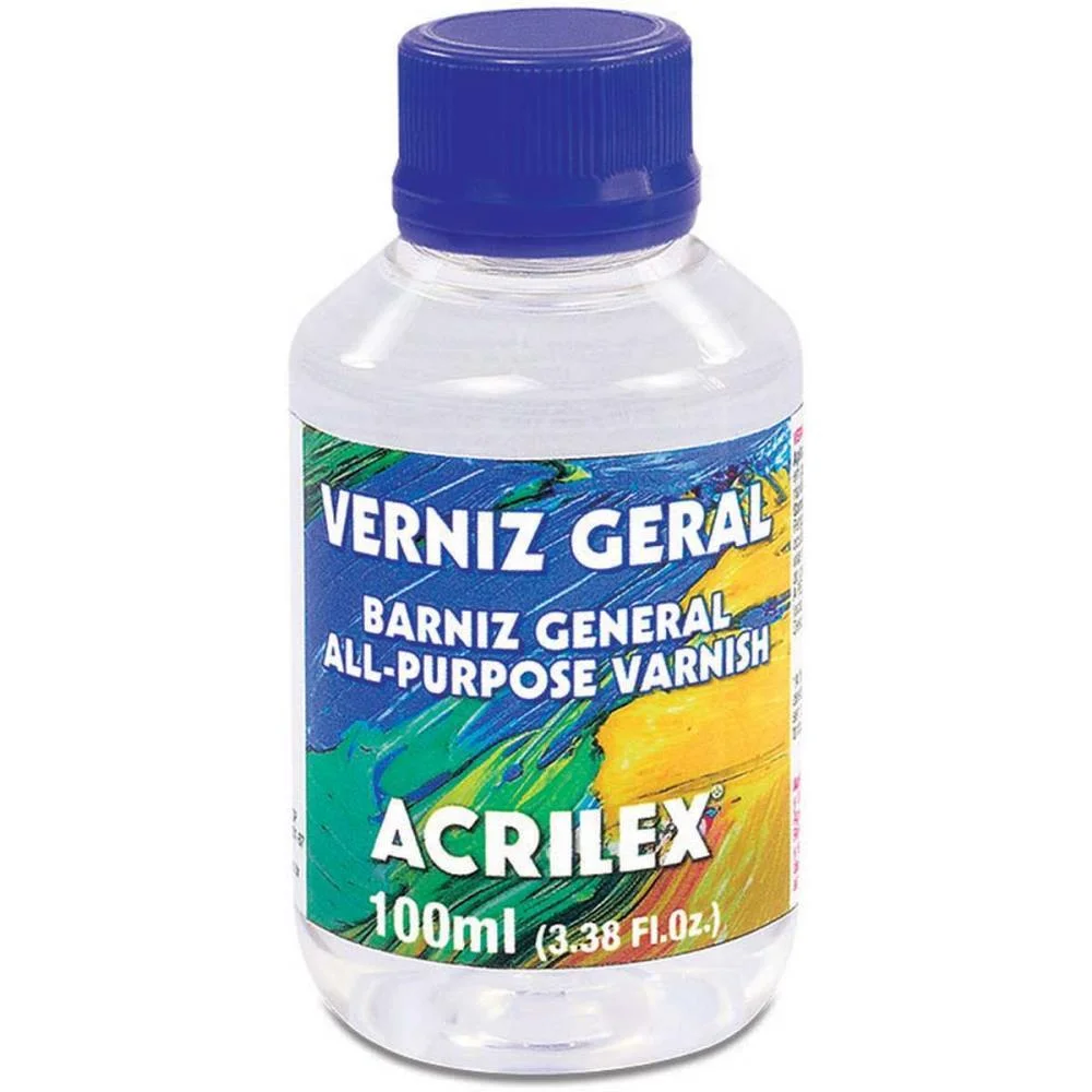 PRODUTO PARA ARTESANATO VERNIZ GERAL 100ML ACRILEX (PCT.C/06) - imagem 2