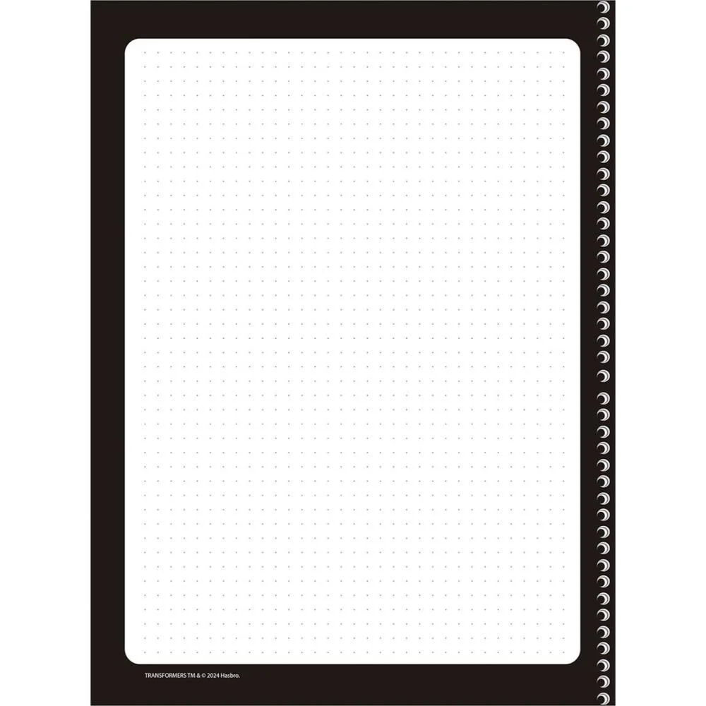 CADERNO 01X1 CAPA DURA TRANSFORMERS 80F ANIMATIVA (PCT.C/04) - imagem 4