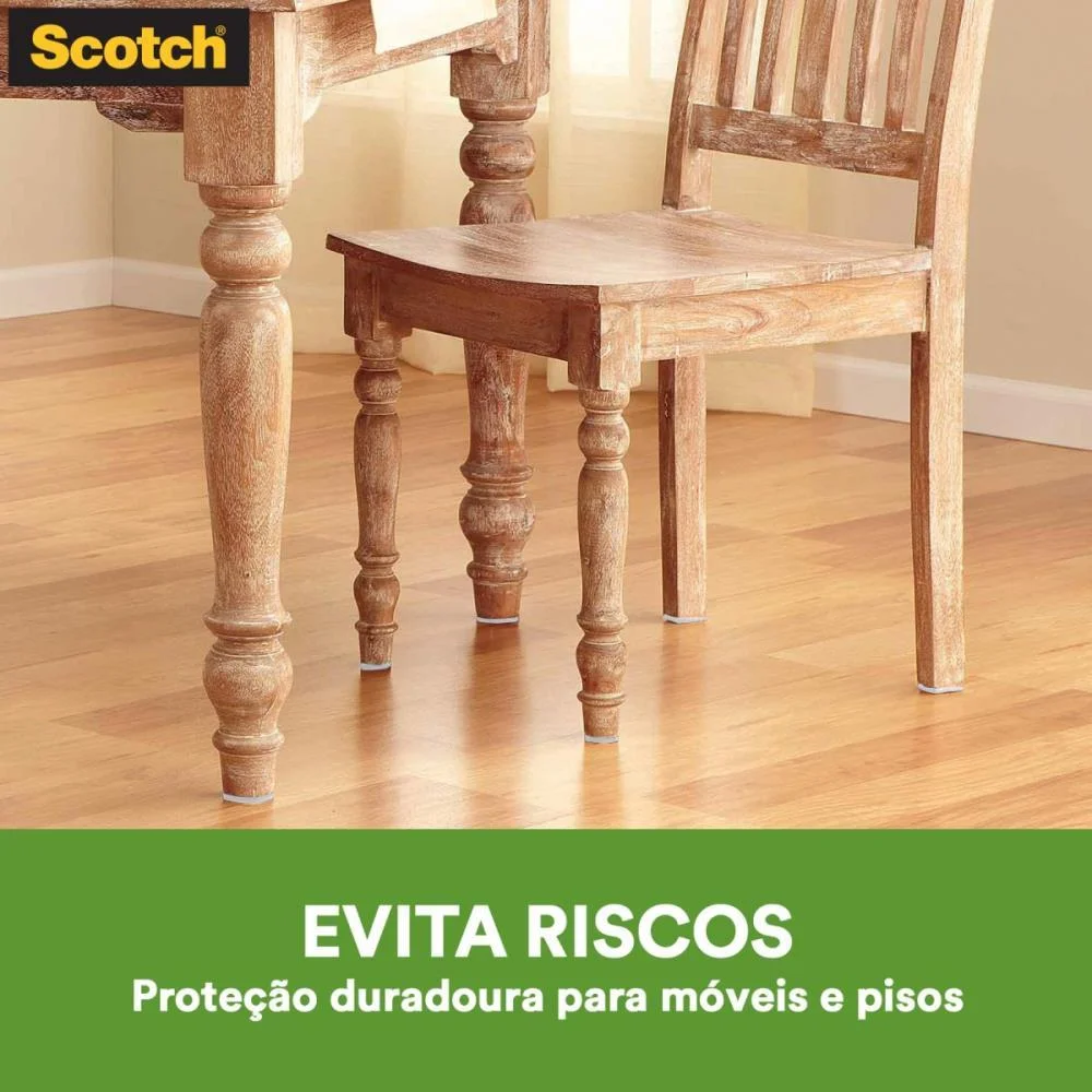 ANTI-IMPACTO E SEGURANCA FELTRO ADESIVO MARROM P QUADR. 3M (BL.C/12) - imagem 4