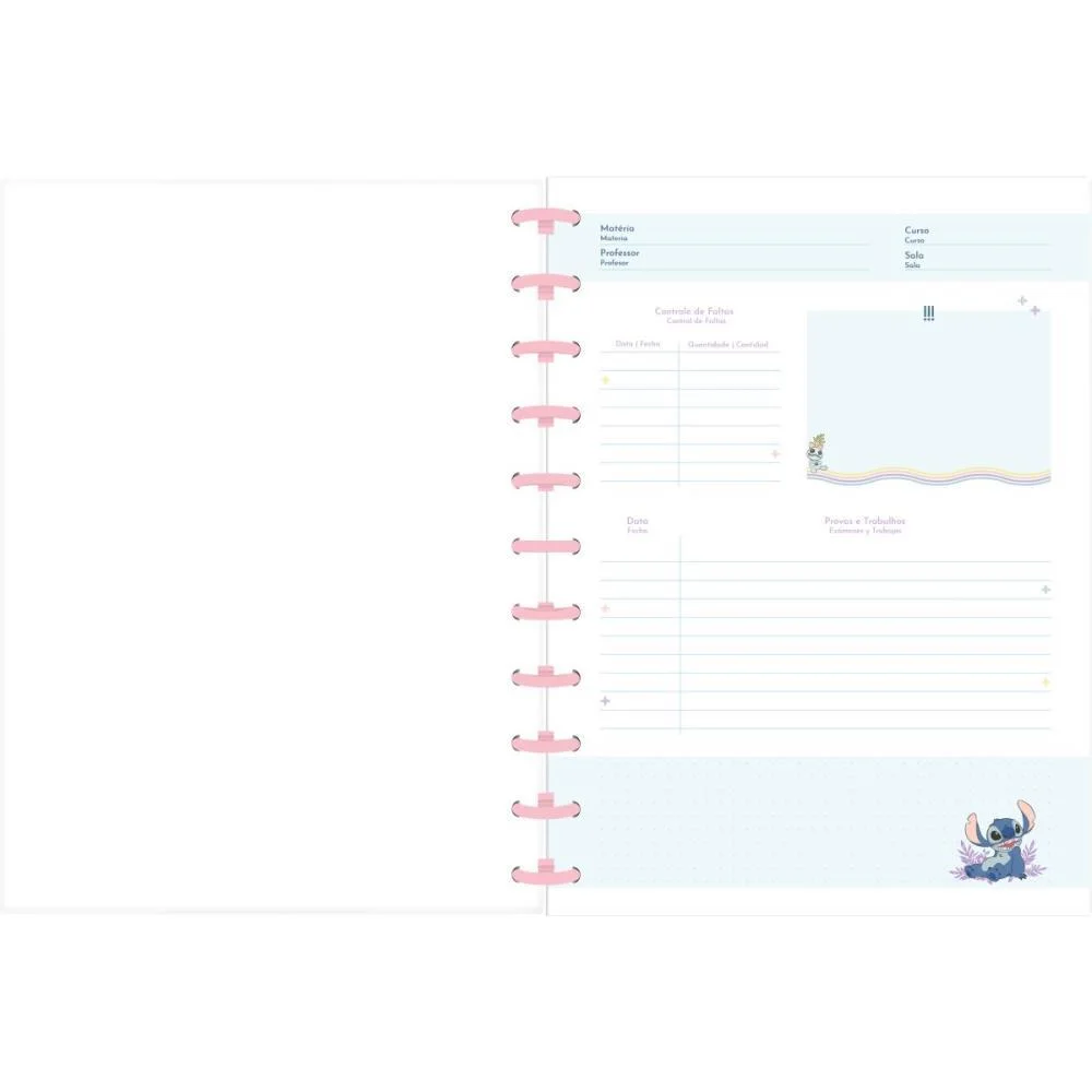 CADERNO 01X1 CAPA DURA STITCH DISCO 80F FORONI (UNIDADE) - imagem 6