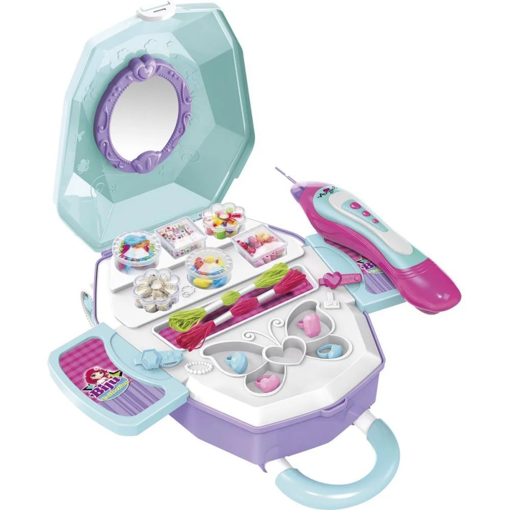 BRINCANDO DE PROFISSOES MALETA BIJU COLLECTION 2EM1 (S DM TOYS  - imagem 4