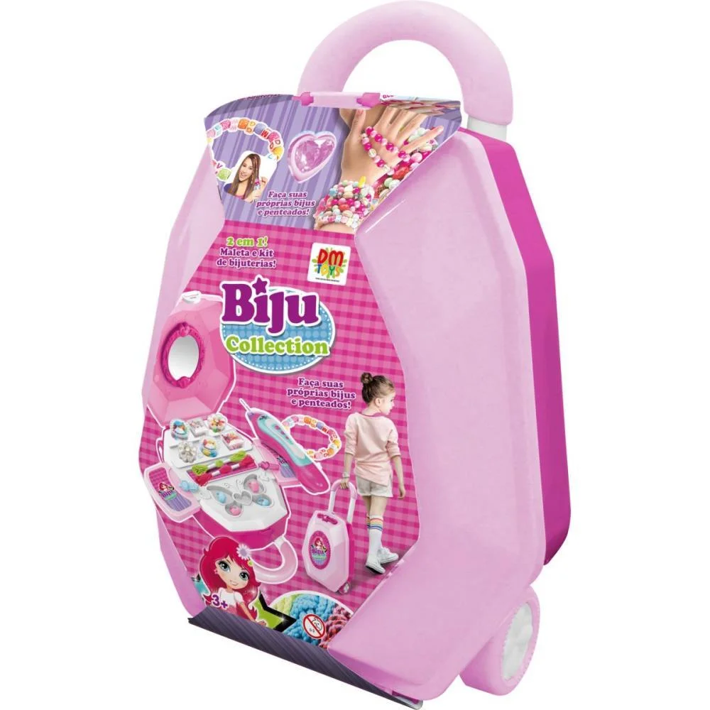 BRINCANDO DE PROFISSOES MALETA BIJU COLLECTION 2EM1 (S DM TOYS  - imagem 7