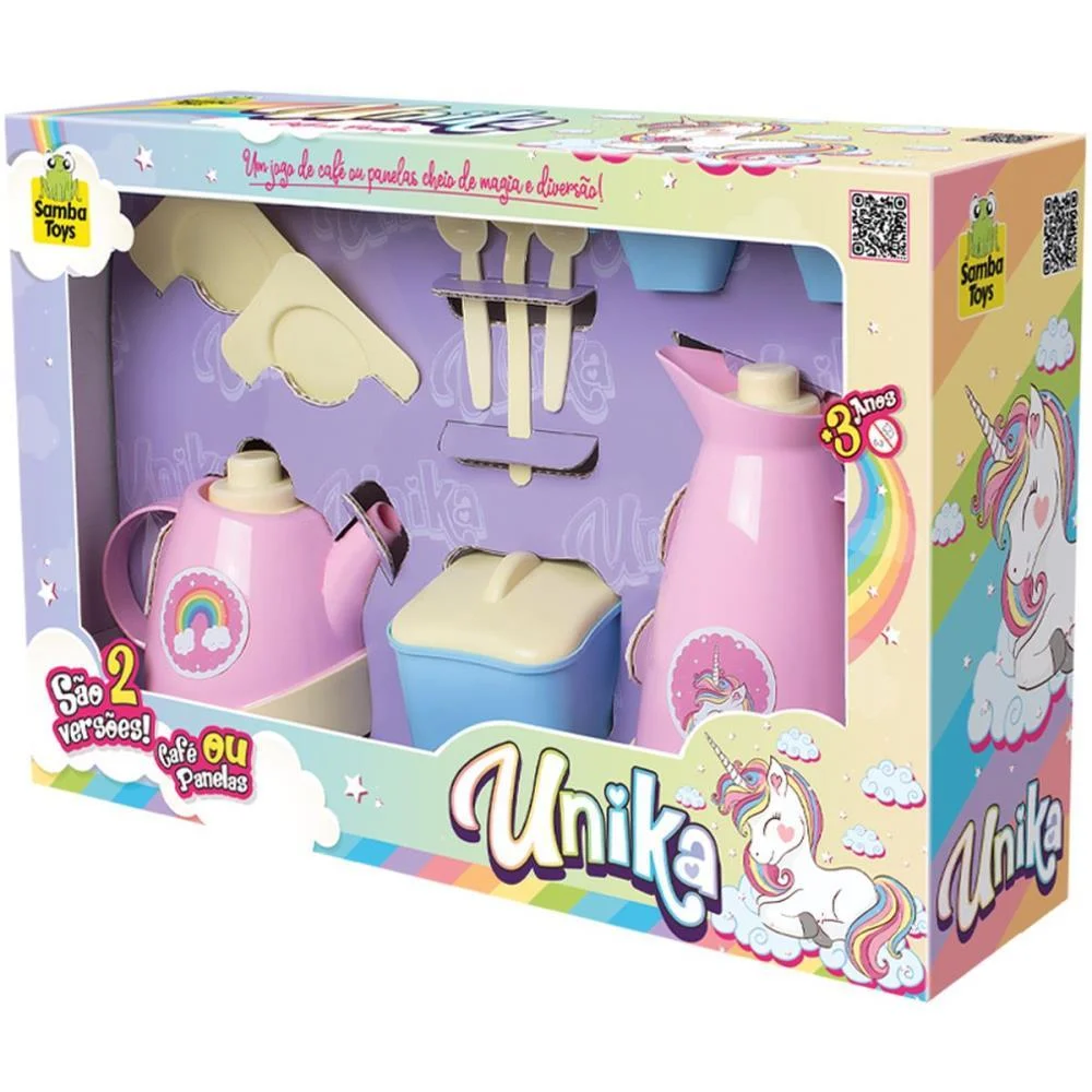 BRINCANDO DE PROFISSOES UNIKA HORA DO CAFE SAMBA TOYS  - imagem 4