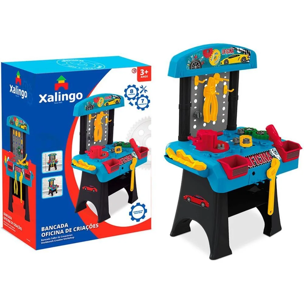 BRINCANDO DE PROFISSOES BANCADA OFICINA DE CRIACOES XALINGO  - imagem 3