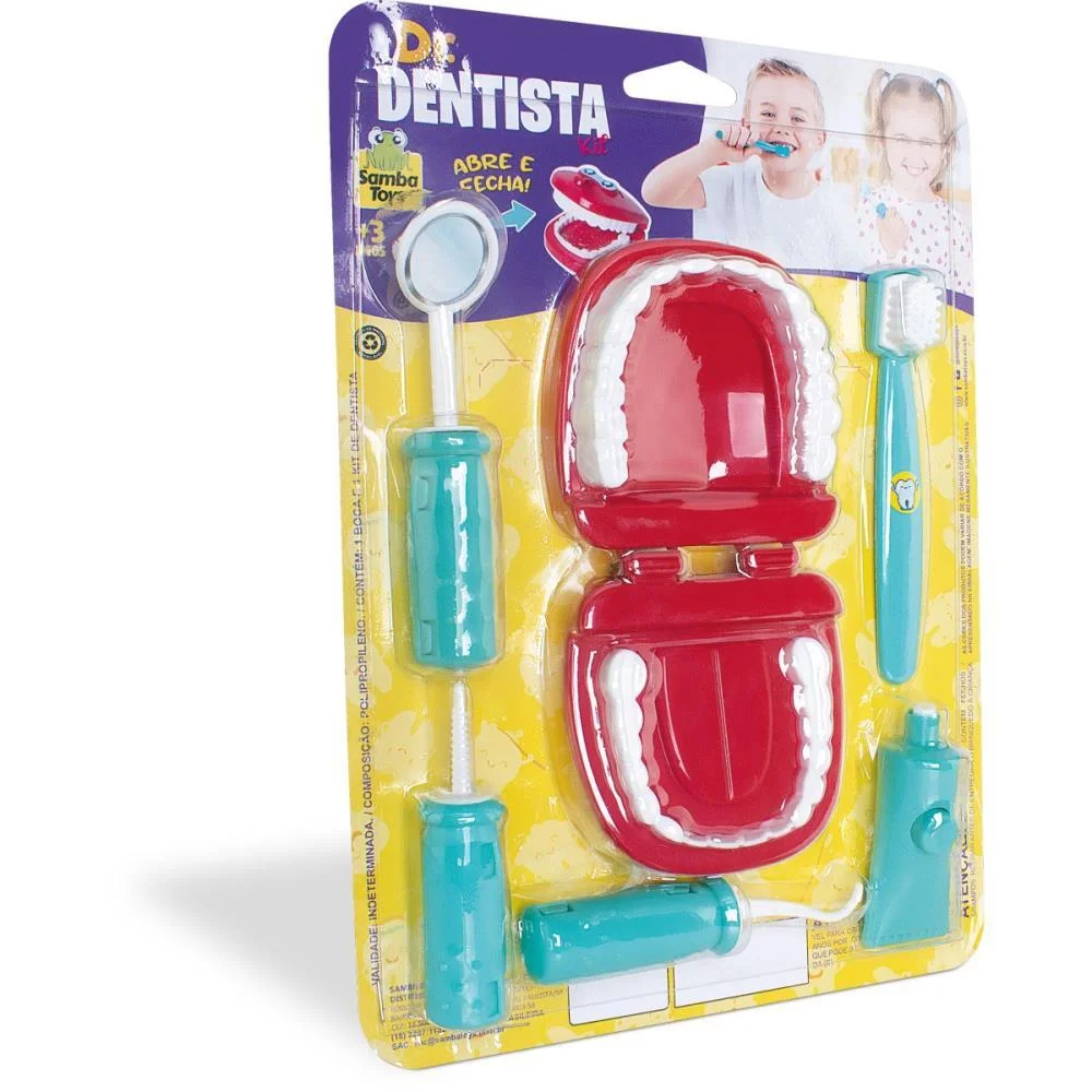 BRINCANDO DE PROFISSOES DR DENTISTA SAMBA TOYS  - imagem 4