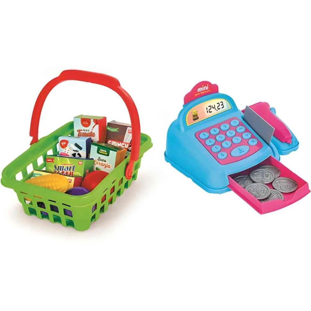 BRINCANDO DE PROFISSOES MINI MERCADO BS TOYS  - imagem 3